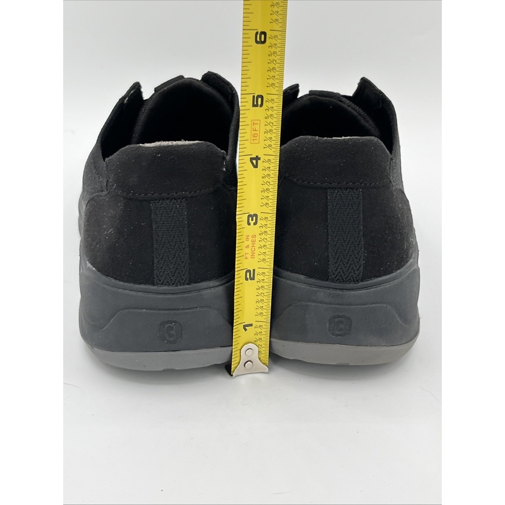 Bzees Slip On Black Sparkle Womens Sz 10M Comfort Shoes Sneakers Trophy Casual - Picture 5 of 11